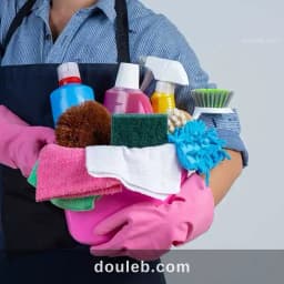 Femme de ménage et bricolage