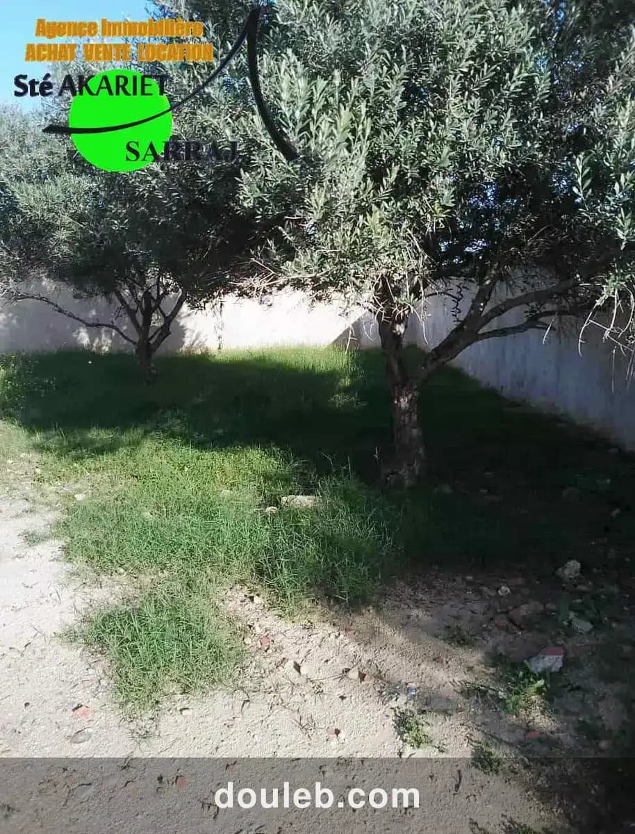 Terrain clôturé titré 300m à hamada hammam sousse à Tunis