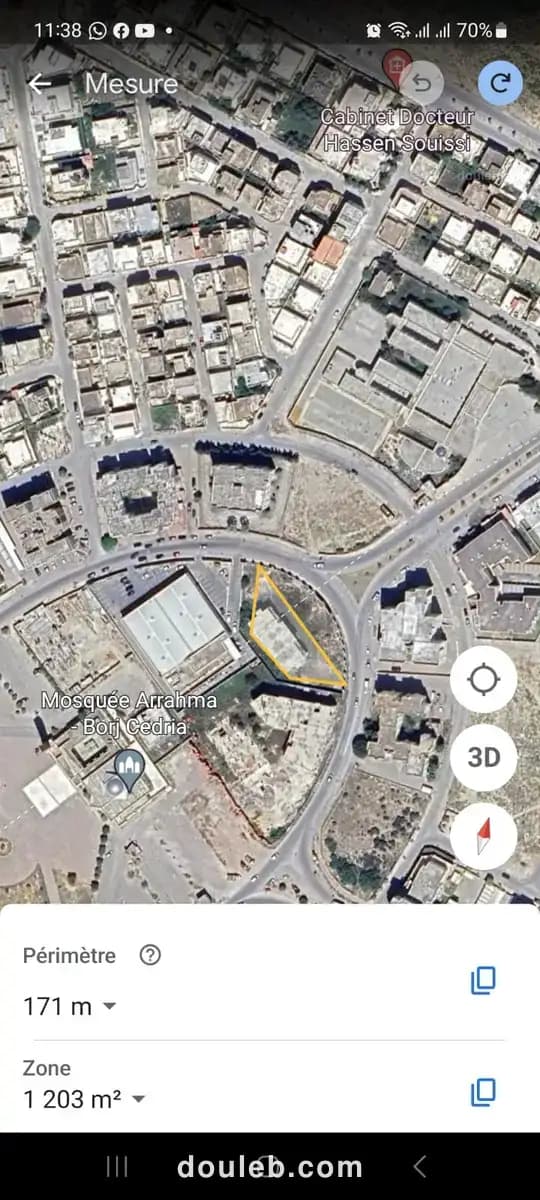 Gps t vocation commerciale r plus deux à Tunis