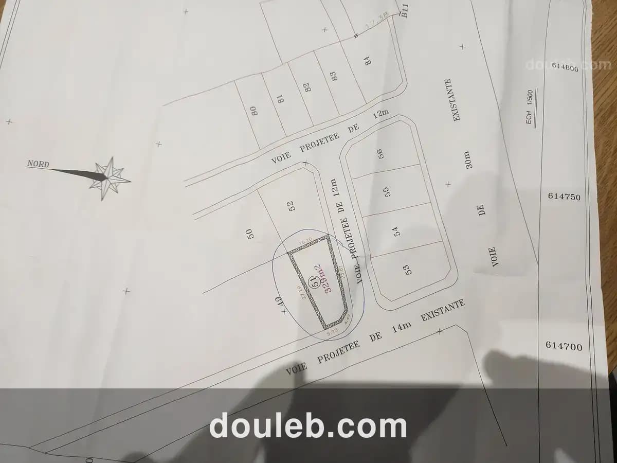 Terrain a rades meliane à Tunis