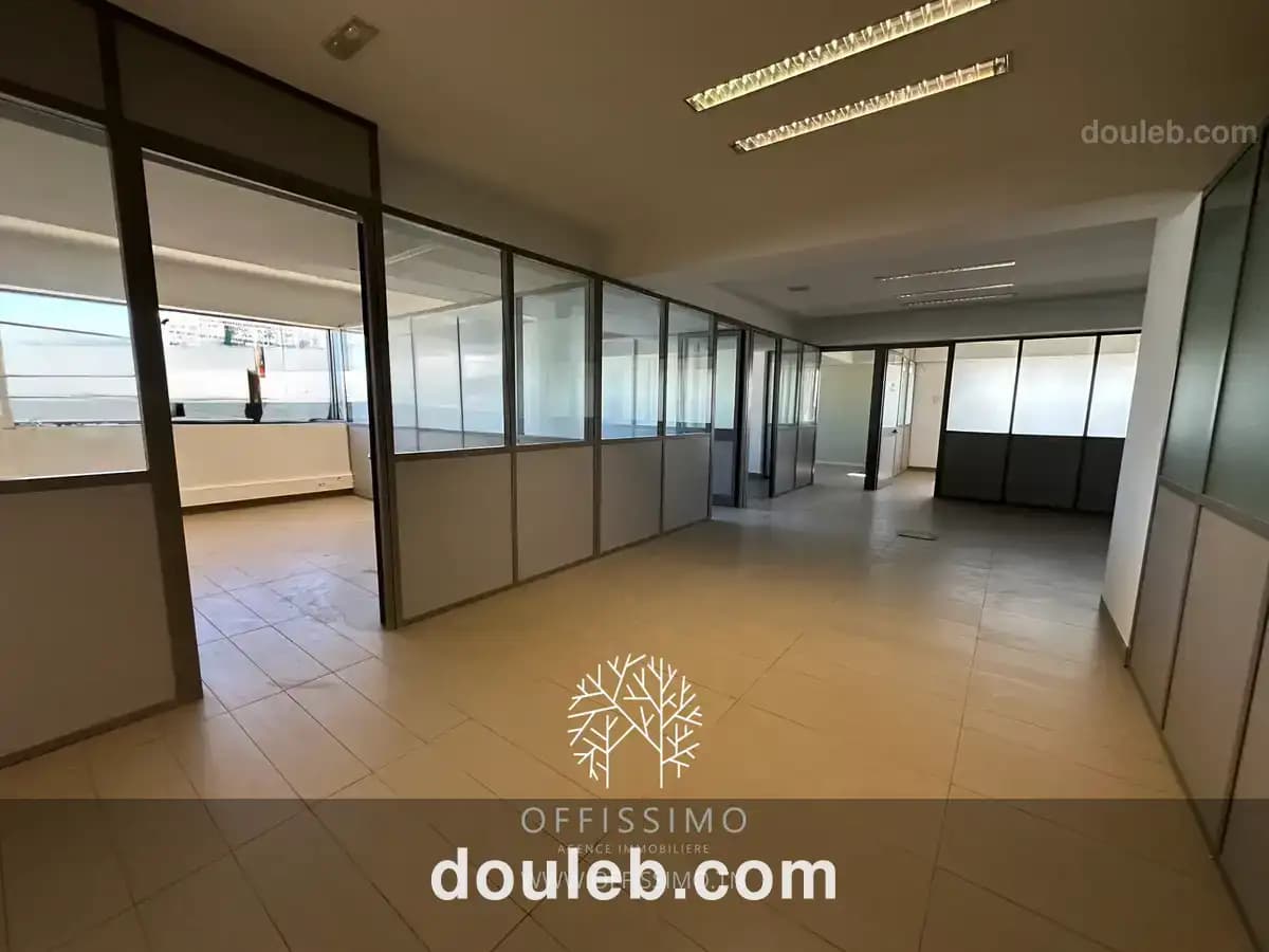 Bureau 500m haut standing à Tunis