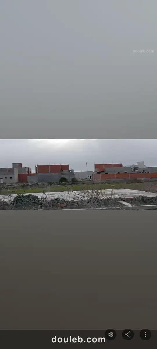 Terrain 255 m carré à mornaguia à Tunis