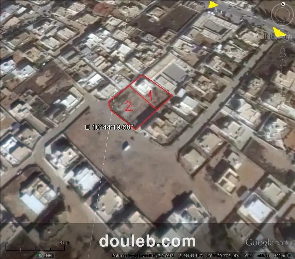 Terrain de 811m2 route el ain km 2 - Photo 1