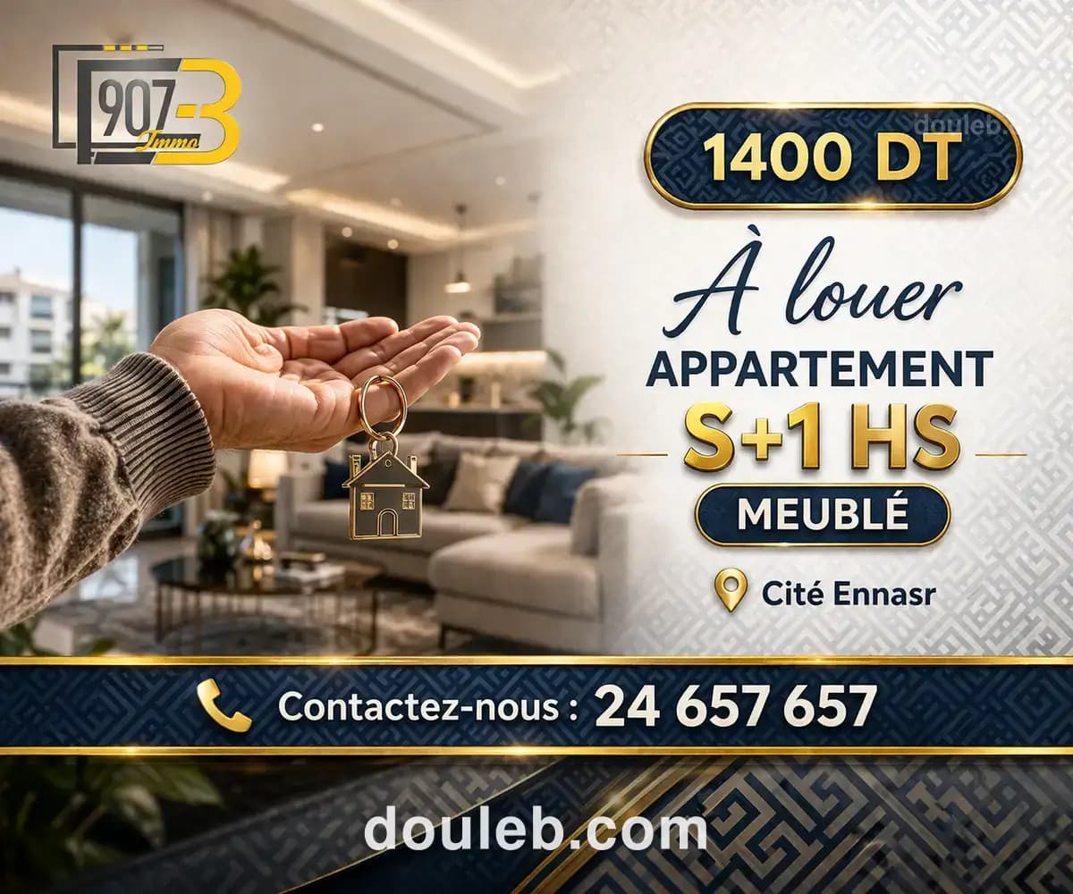 S1 richement meublé à ennaser 2 - Photo 1