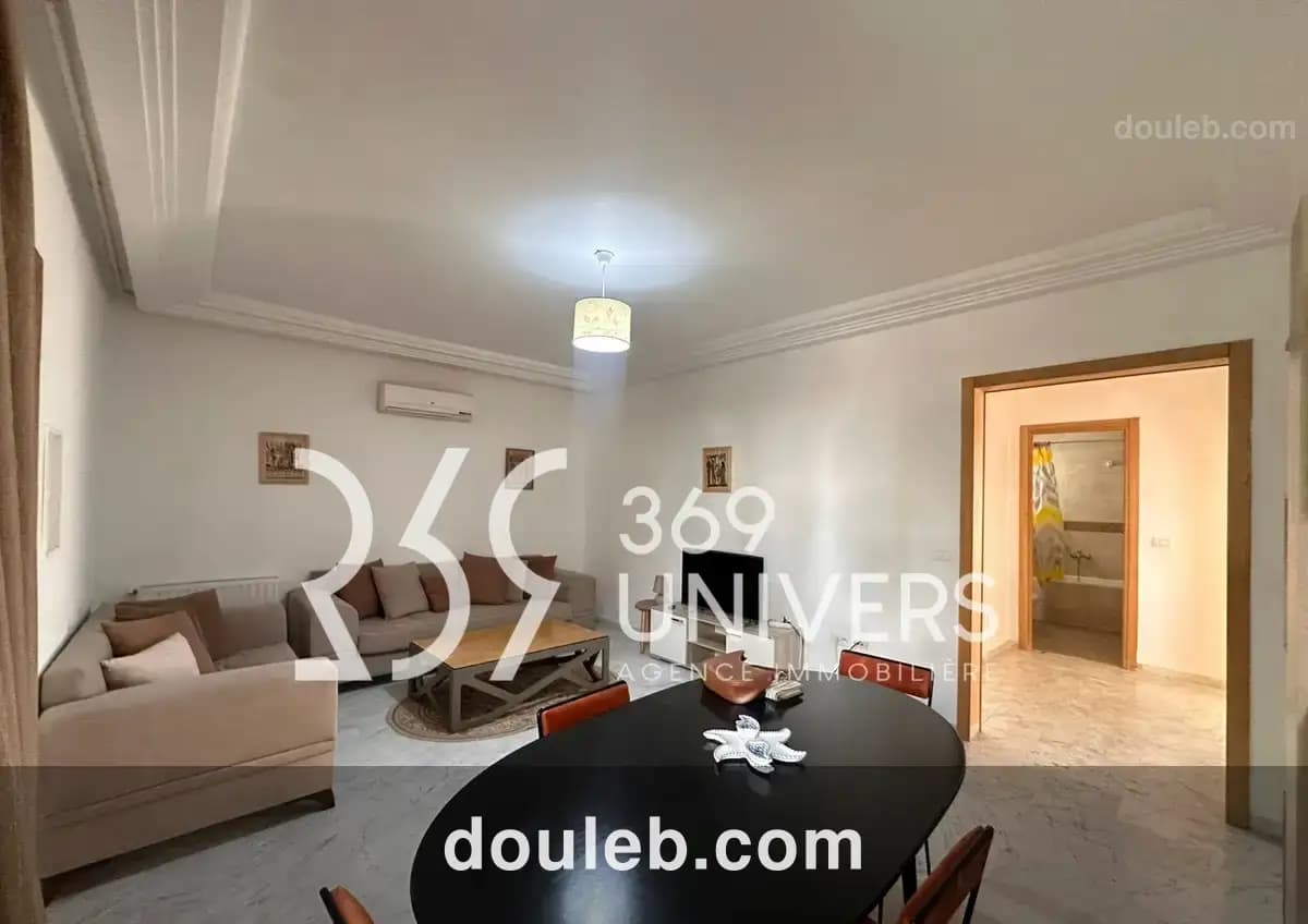 Appartement meublé à la marsa ref ra170 - Miniature 2