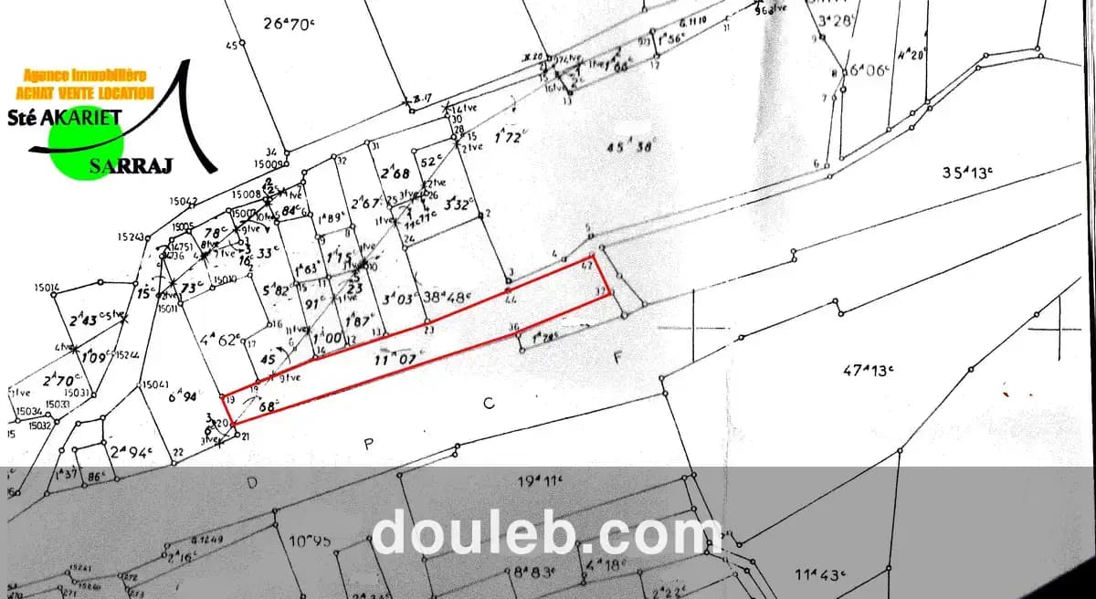 Des terrains 1107m et 1653m et 661m kalaa seghira - Photo 1