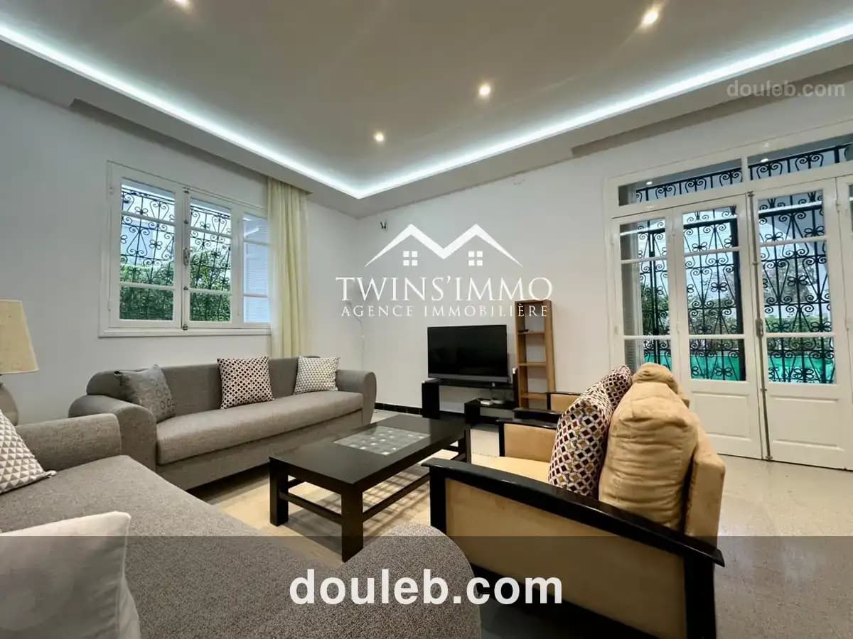 Rez de chaussée de villa meublé à marsa corniche - Miniature 4