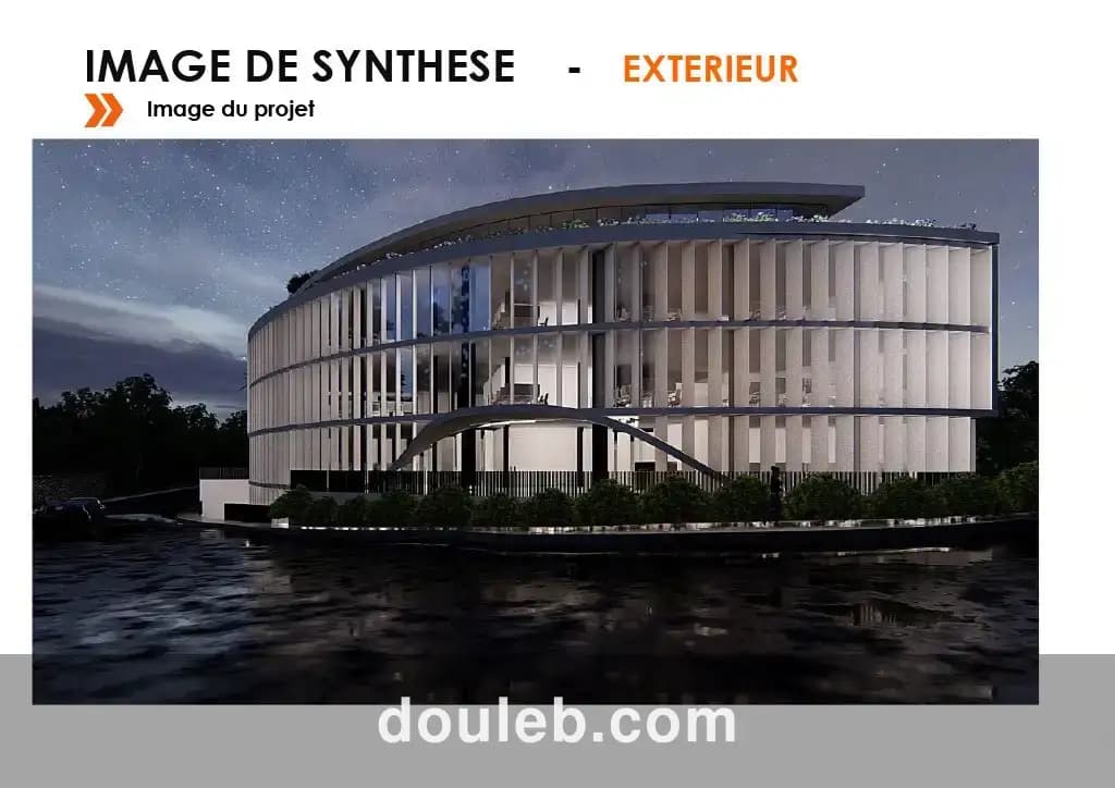 Immeuble bureautique neuf à mutuelle ville - Miniature 3