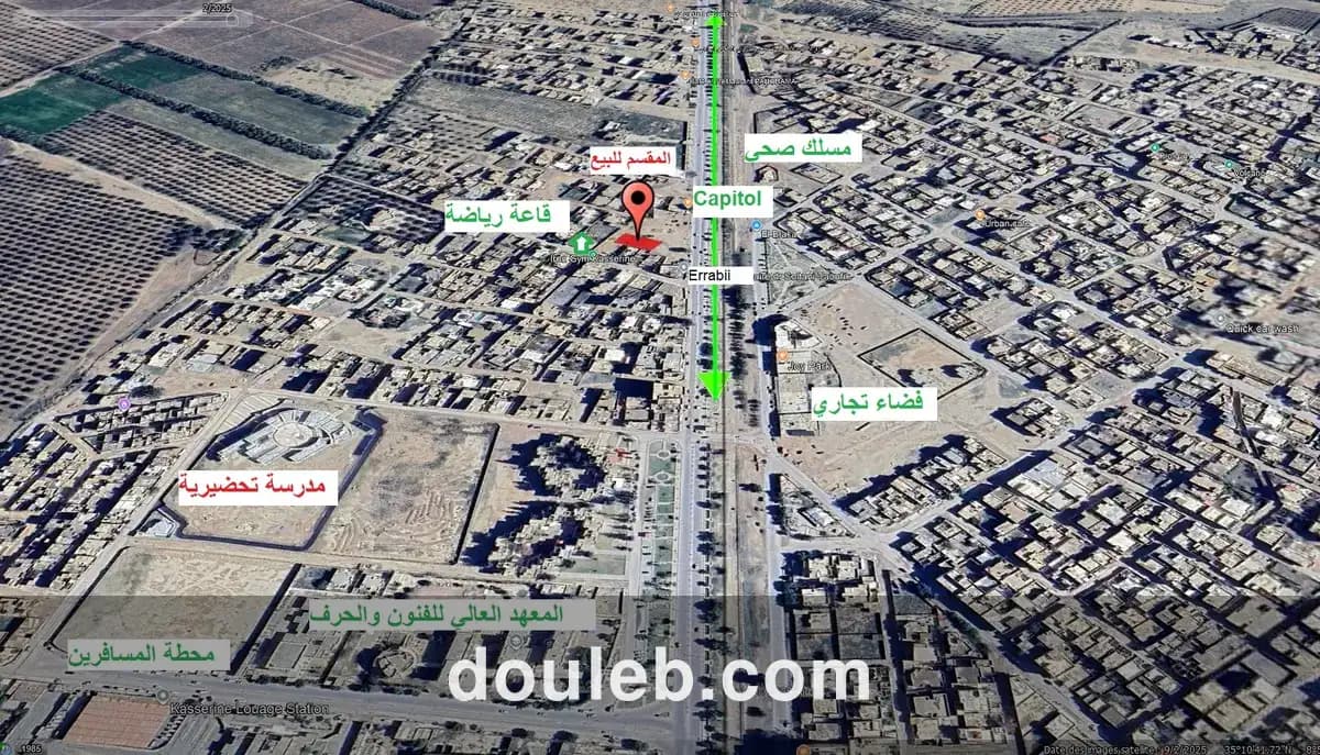 Pour construction à usage multiple à 3 etages à Tunis