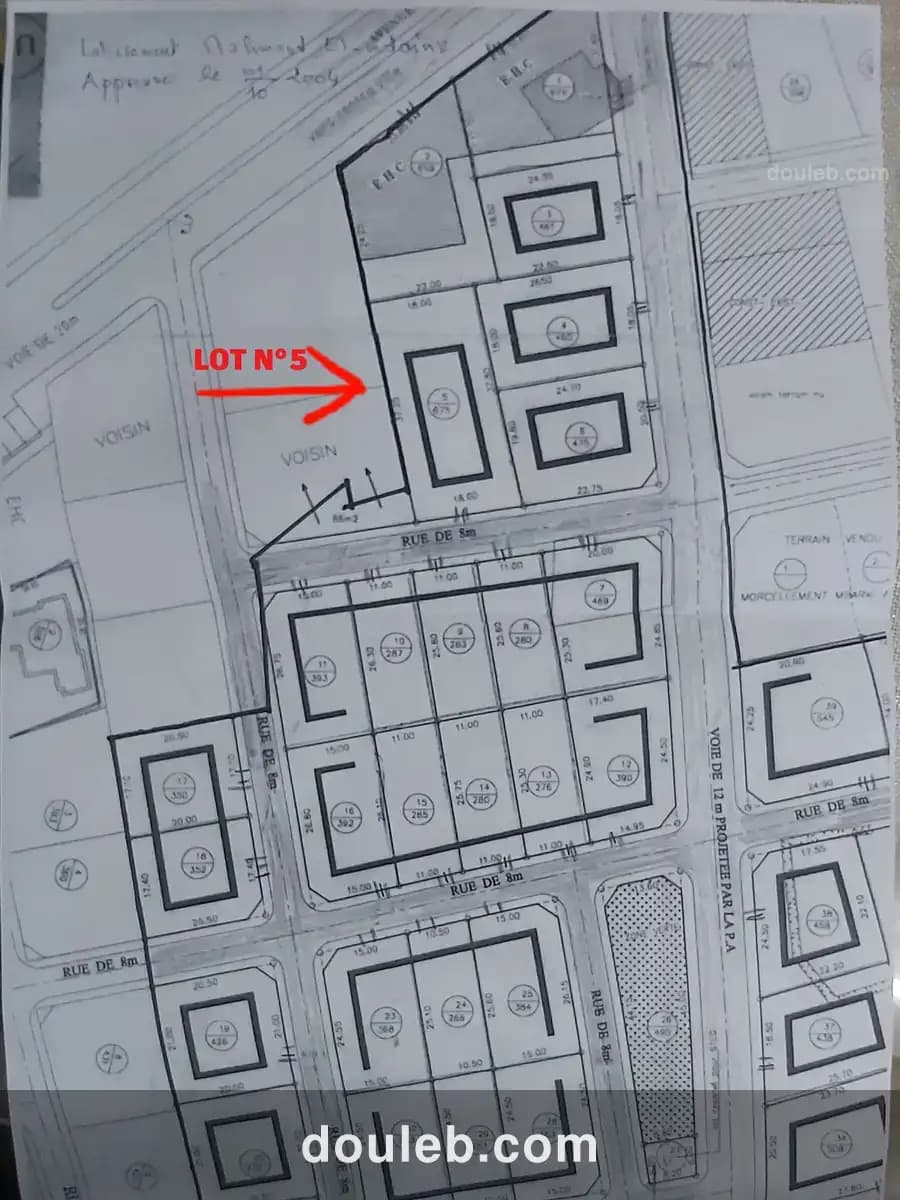 Pour construction à usage multiple à 3 etages - Miniature 2
