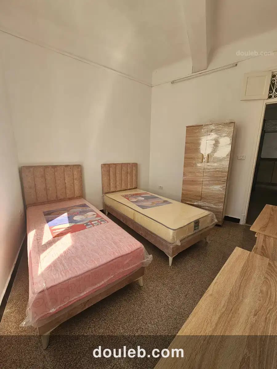 Appartement deux chambres pour quatre étudiants à Tunis