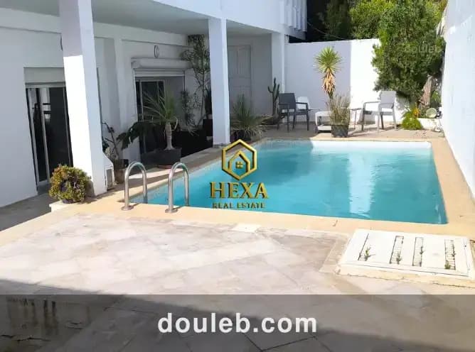 S3 meublé avec piscine à gammarth supérieur - Photo 1