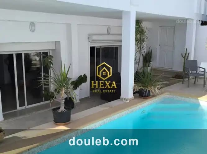 S3 meublé avec piscine à gammarth supérieur - Miniature 2