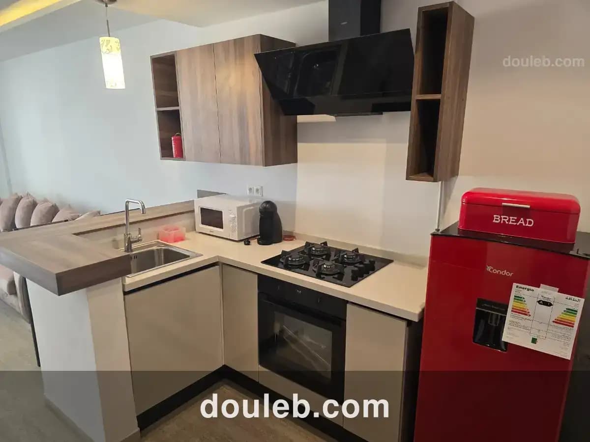 Un appartement en s1 meublé à ain zaghouen nord - Miniature 3