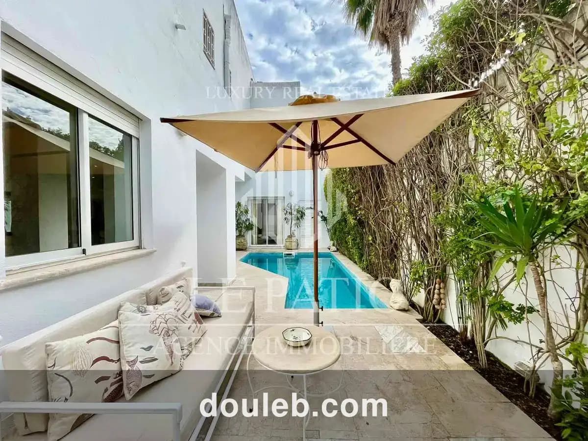 Villa s3 meublée a carthage - Photo 1