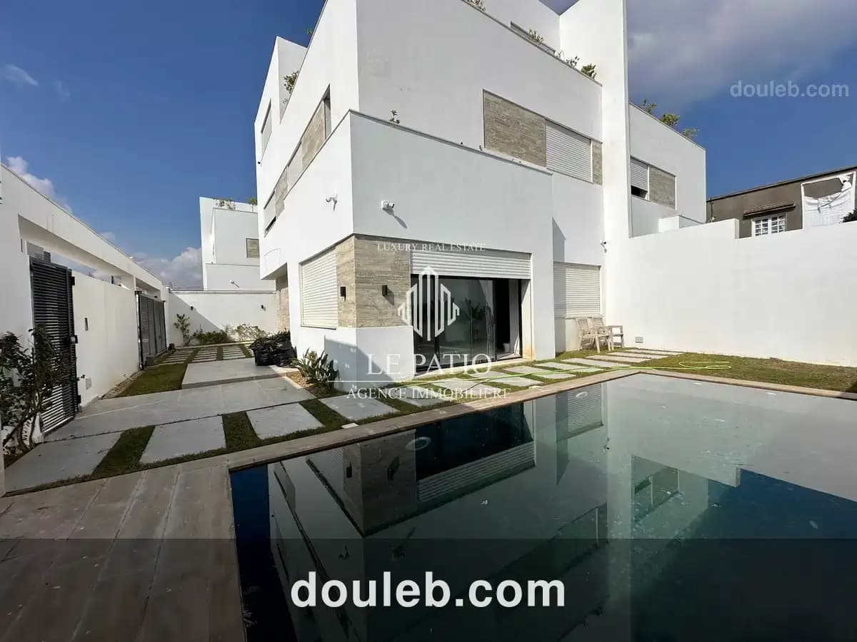 Villa s4 a la soukra haut standing - Miniature 2