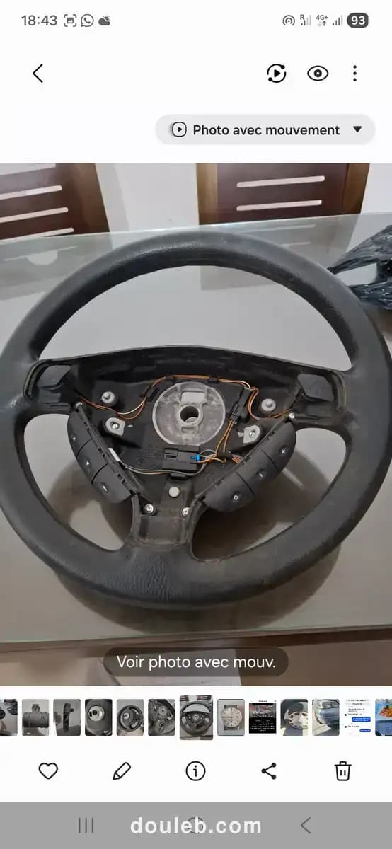 Volant opel astra g 2002 à Tunis