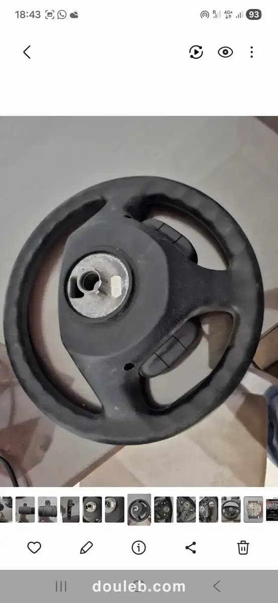 Volant opel astra g 2002 - Miniature 2