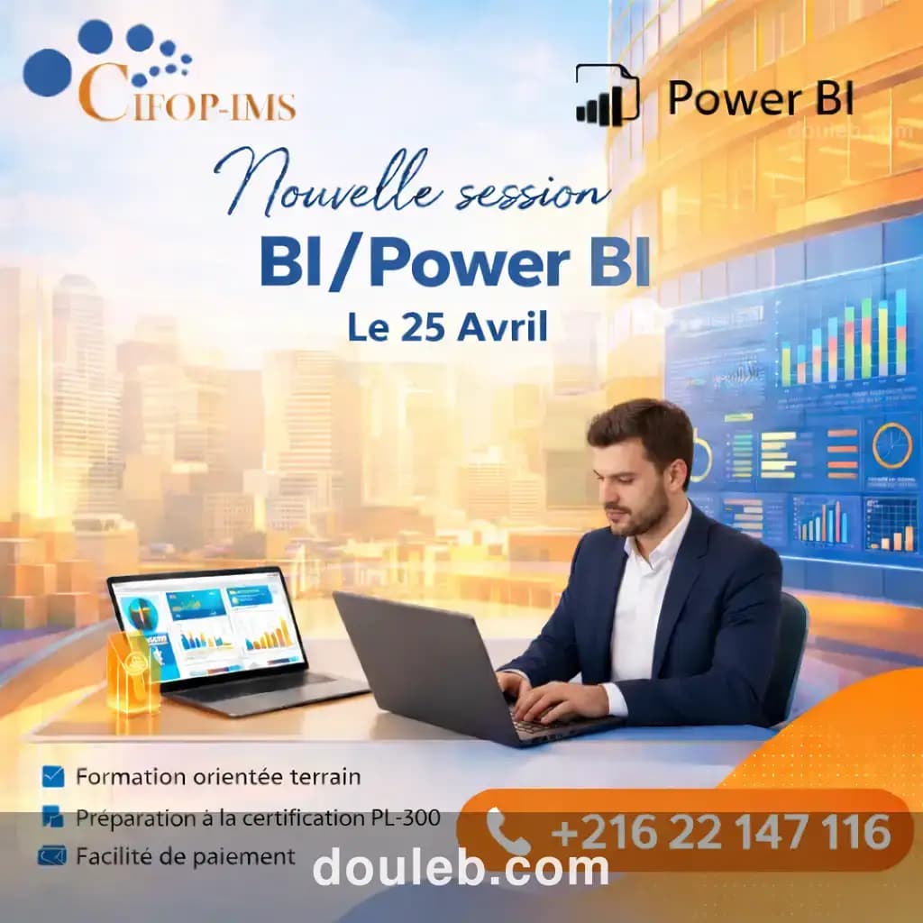 Formation msbi power bi à Tunis