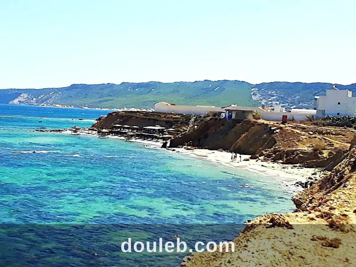 Terrain front mer 2200 m2 rafraf plage ain mestir - Miniature 5