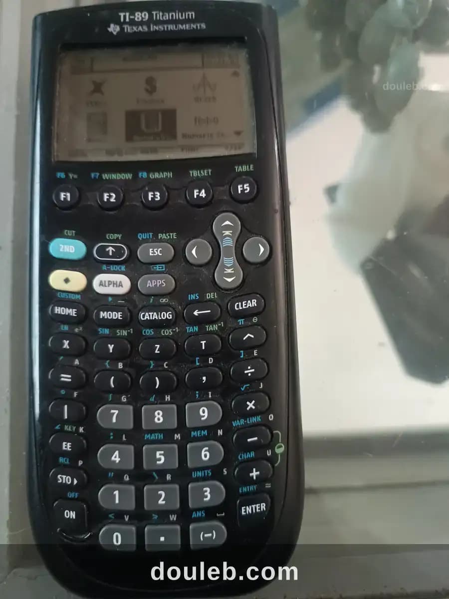 Calculatrice graphique scientifique texas - Photo 1