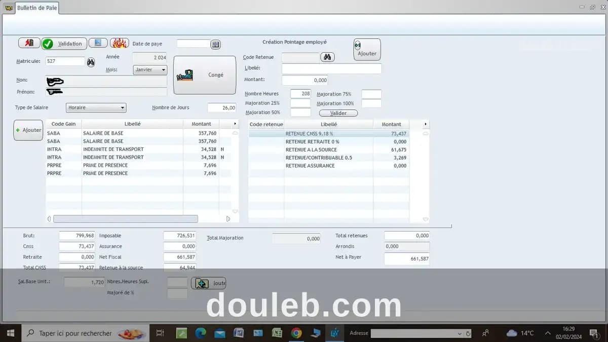 Gestion de paie - Photo 1