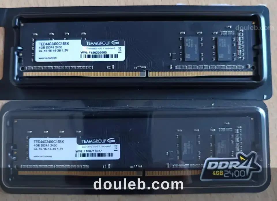 02 barettes ram 4gb ddr4 2400mhz - Photo 1