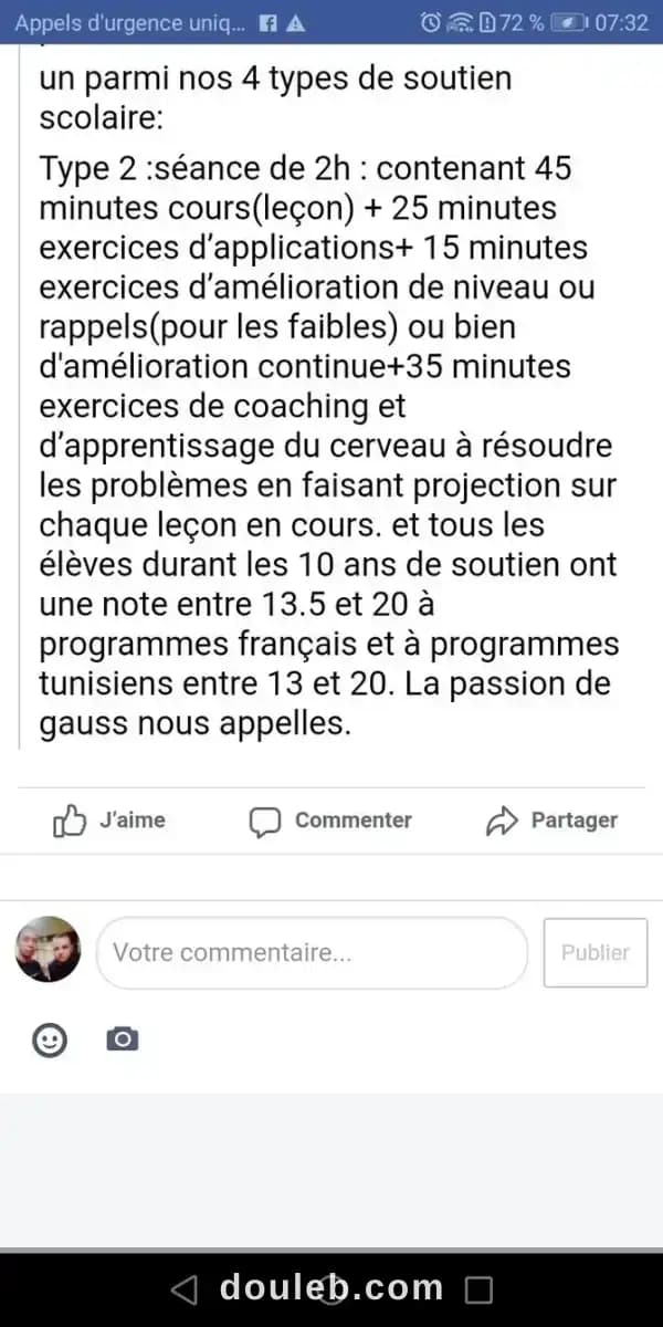 Soutien maths en ligne num 1 au monde par expert - Photo 1