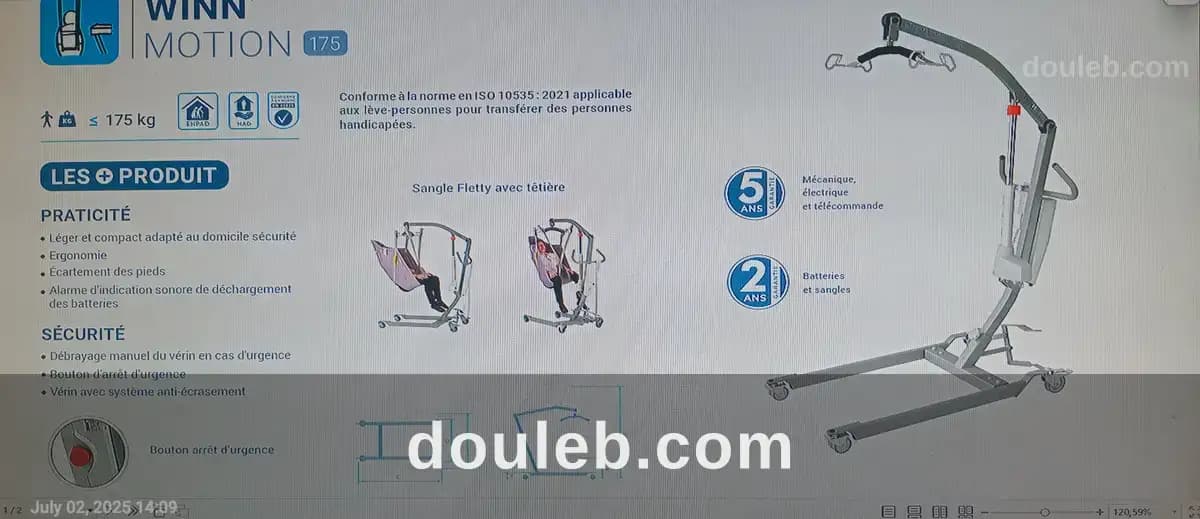 Transfert déplacement des personnes handicapées - Miniature 2