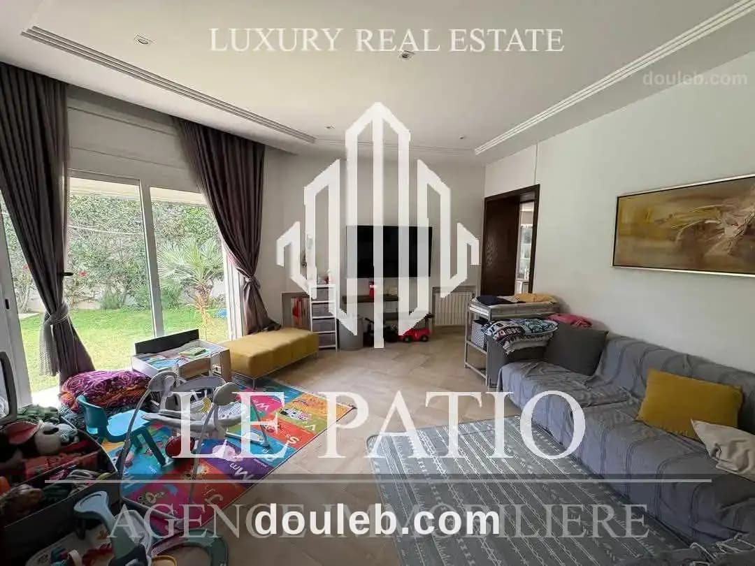 Villa s4 a ain zaghouan avec piscine et jardin - Miniature 5