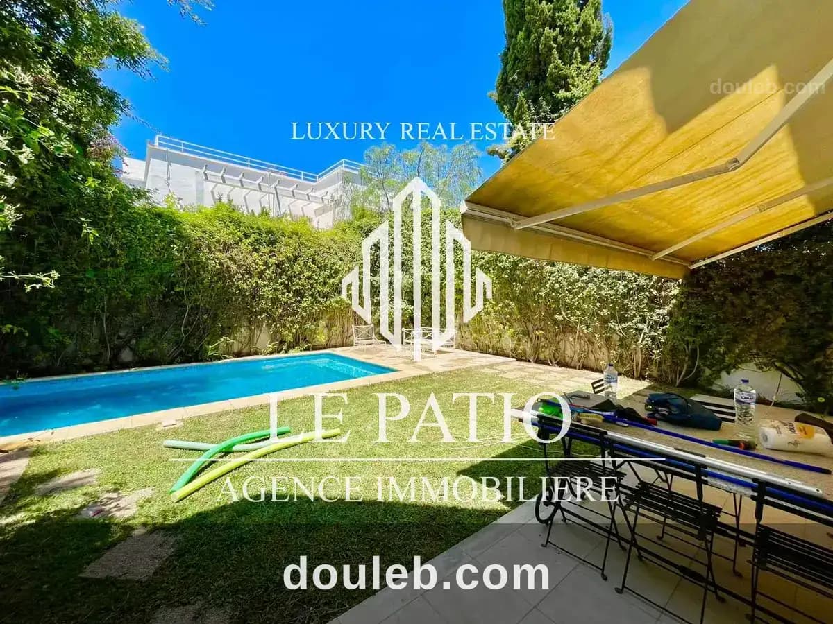 Villa a la marsa avec jardin et piscine - Miniature 2
