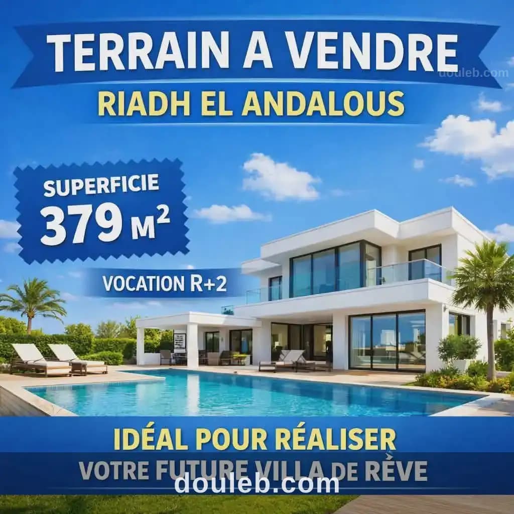 Terrain 570 md riadh andalous - Photo 1