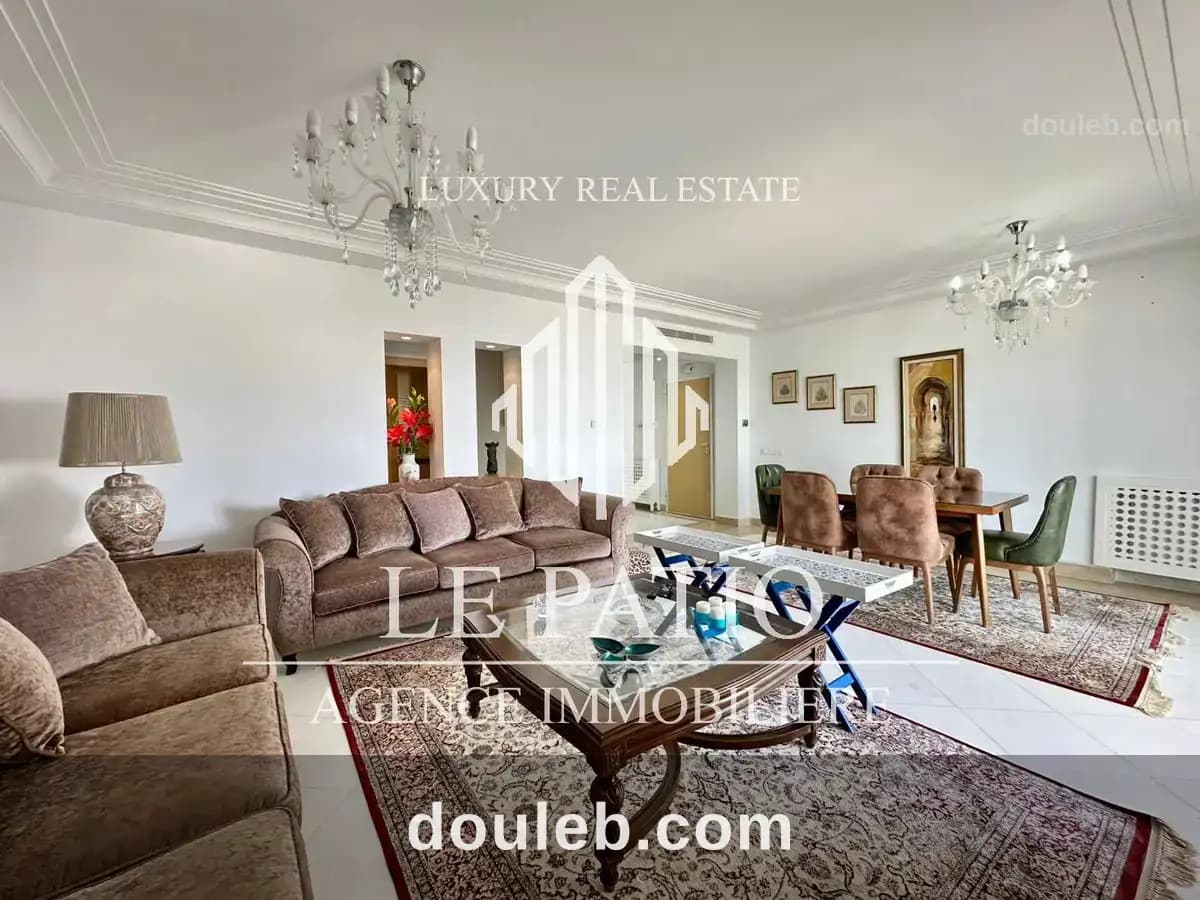 Appart s3 meuble vue sur mer marina gammarth - Photo 1