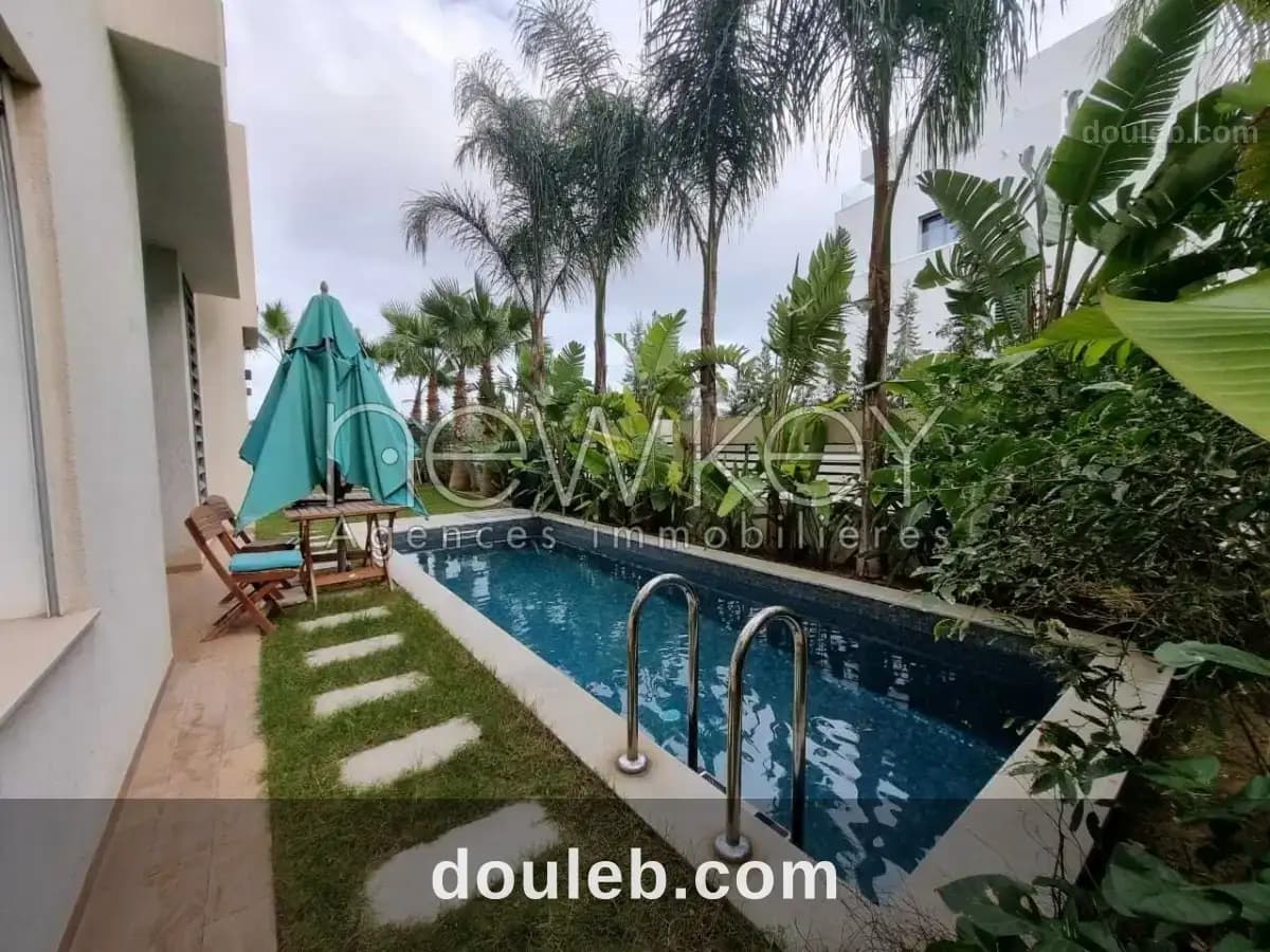 S4 meublé avec piscine à la marsa - Photo 1