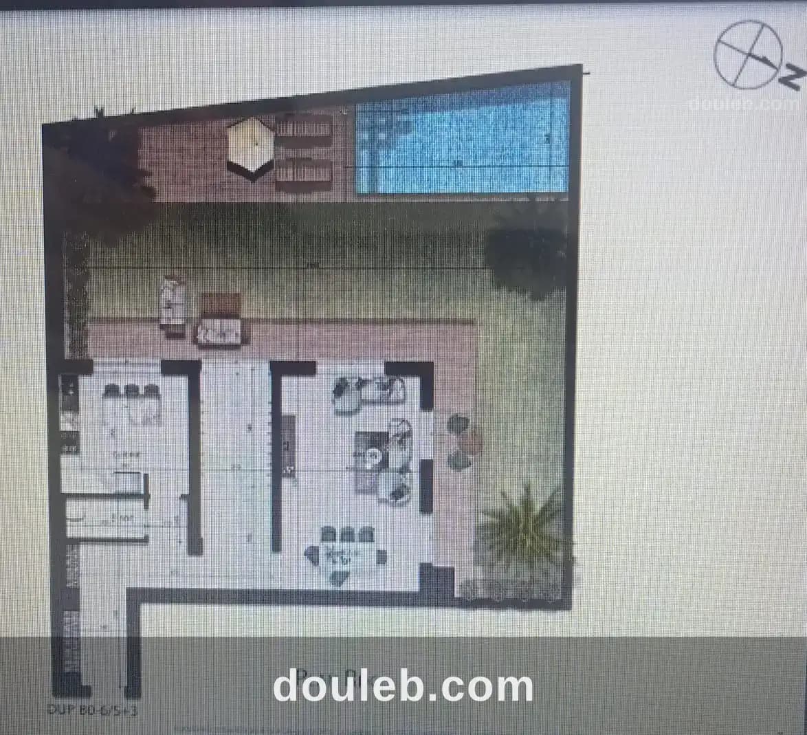 Duplex s3 neuf avec piscine à ain zaghouan - Miniature 3