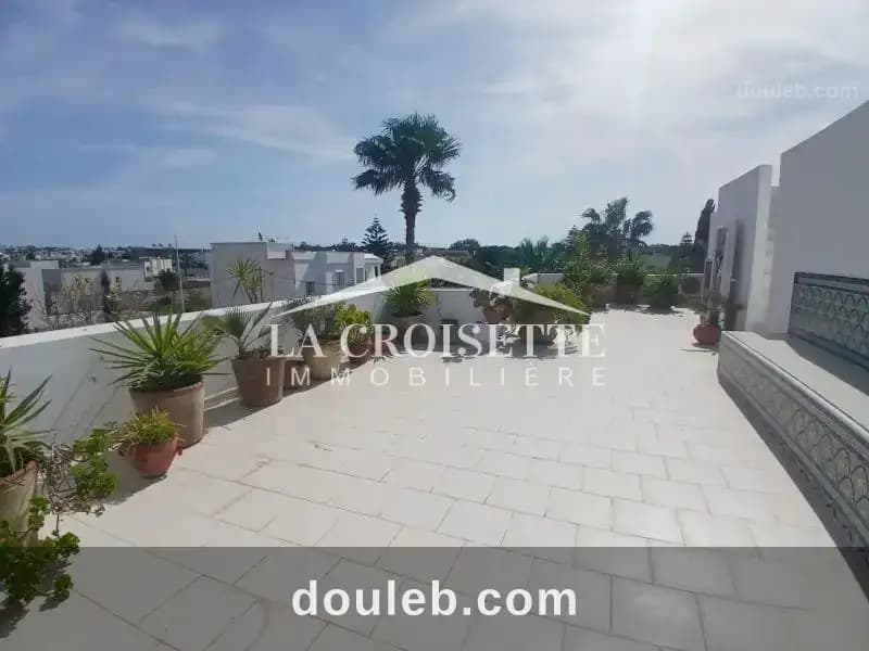 Duplex s3 meublé avec terrasse à la marsa mel0589 - Photo 1
