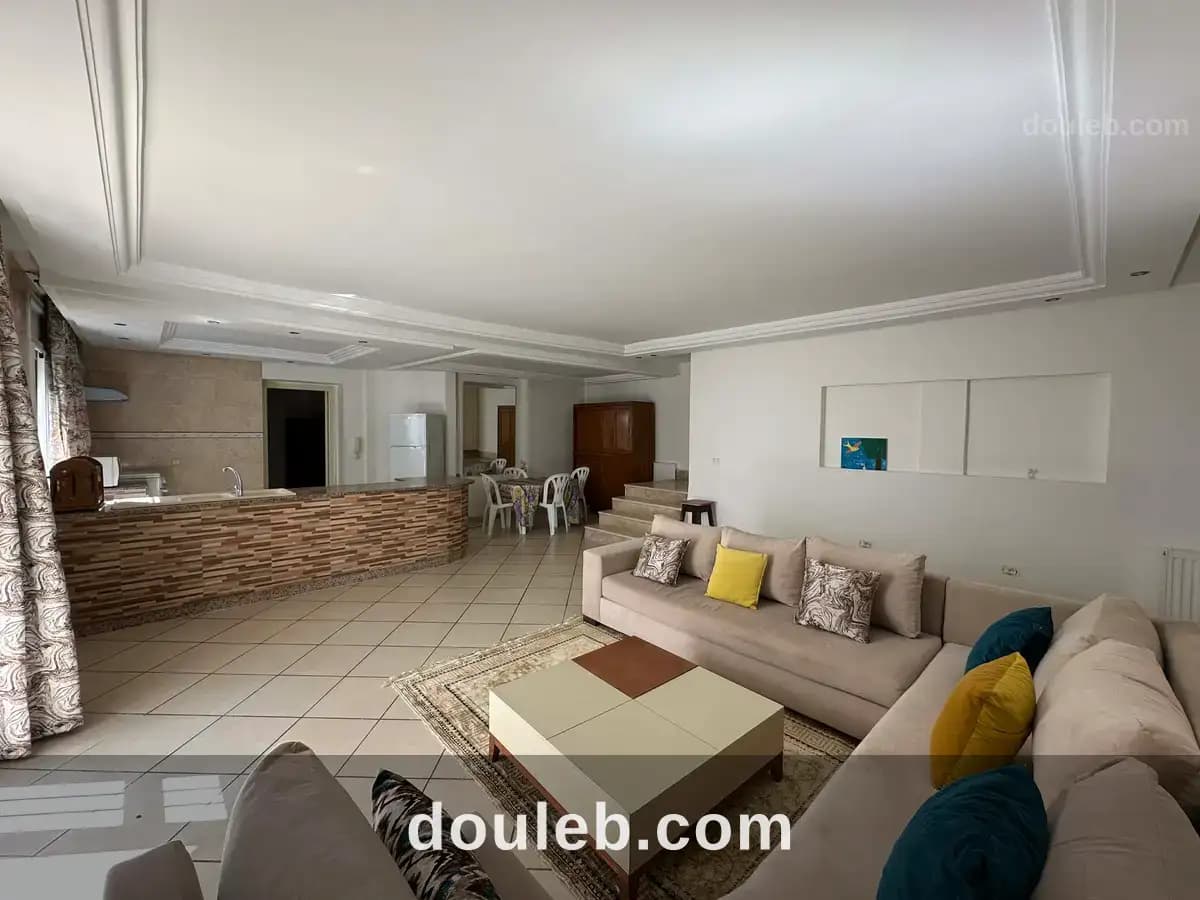 Rez de chaussée de villa s2 meublé à manar 1 - Photo 1