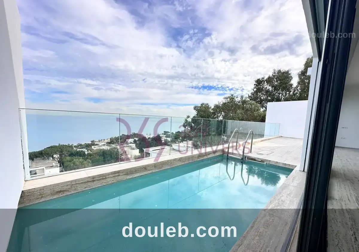 Villa avec vue sur mer à gammarth ref rh085 - Photo 1