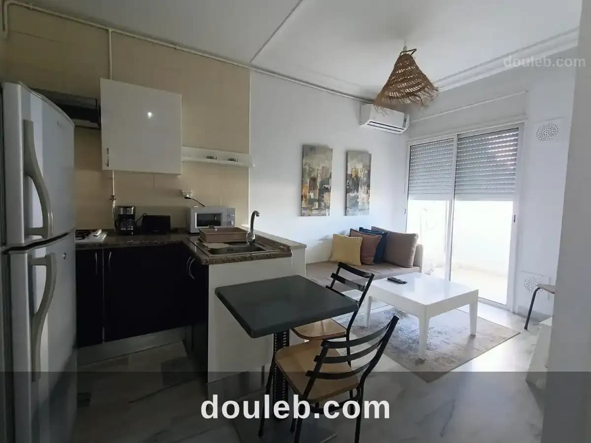 S1 meublé de 50m2 à cité les palmeraies - Miniature 4
