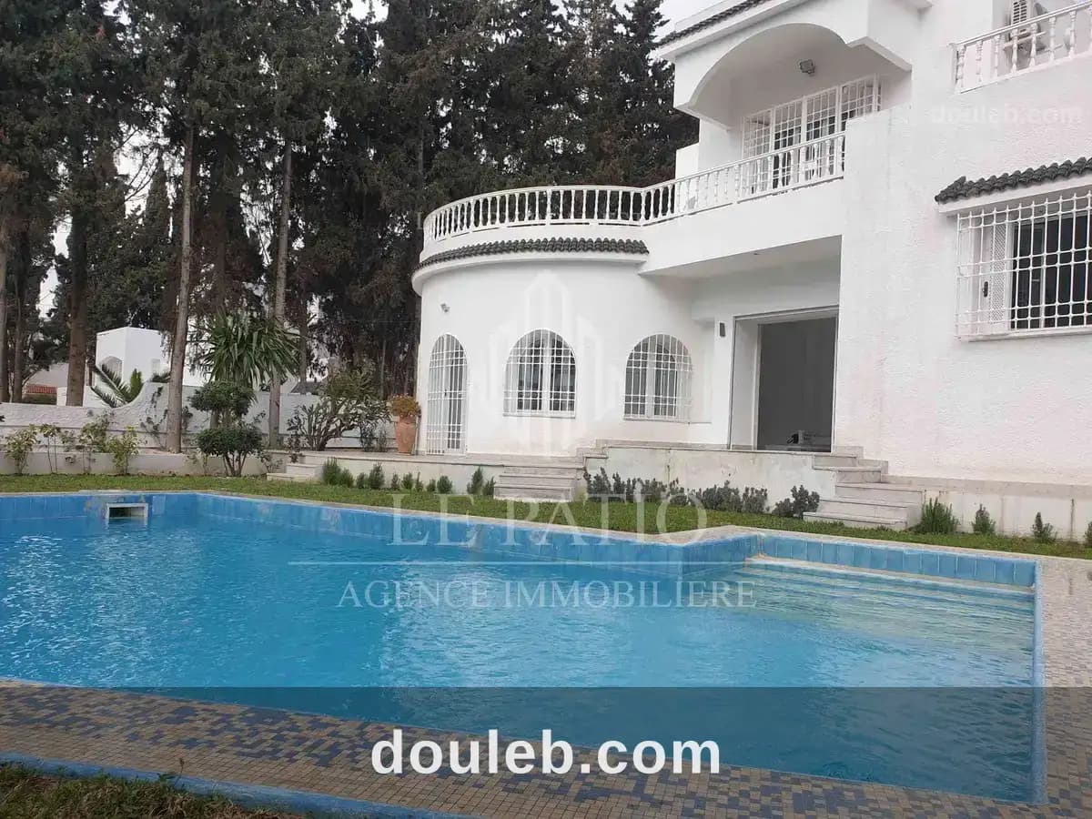 Villa gammarth sup jardin piscine - Miniature 2