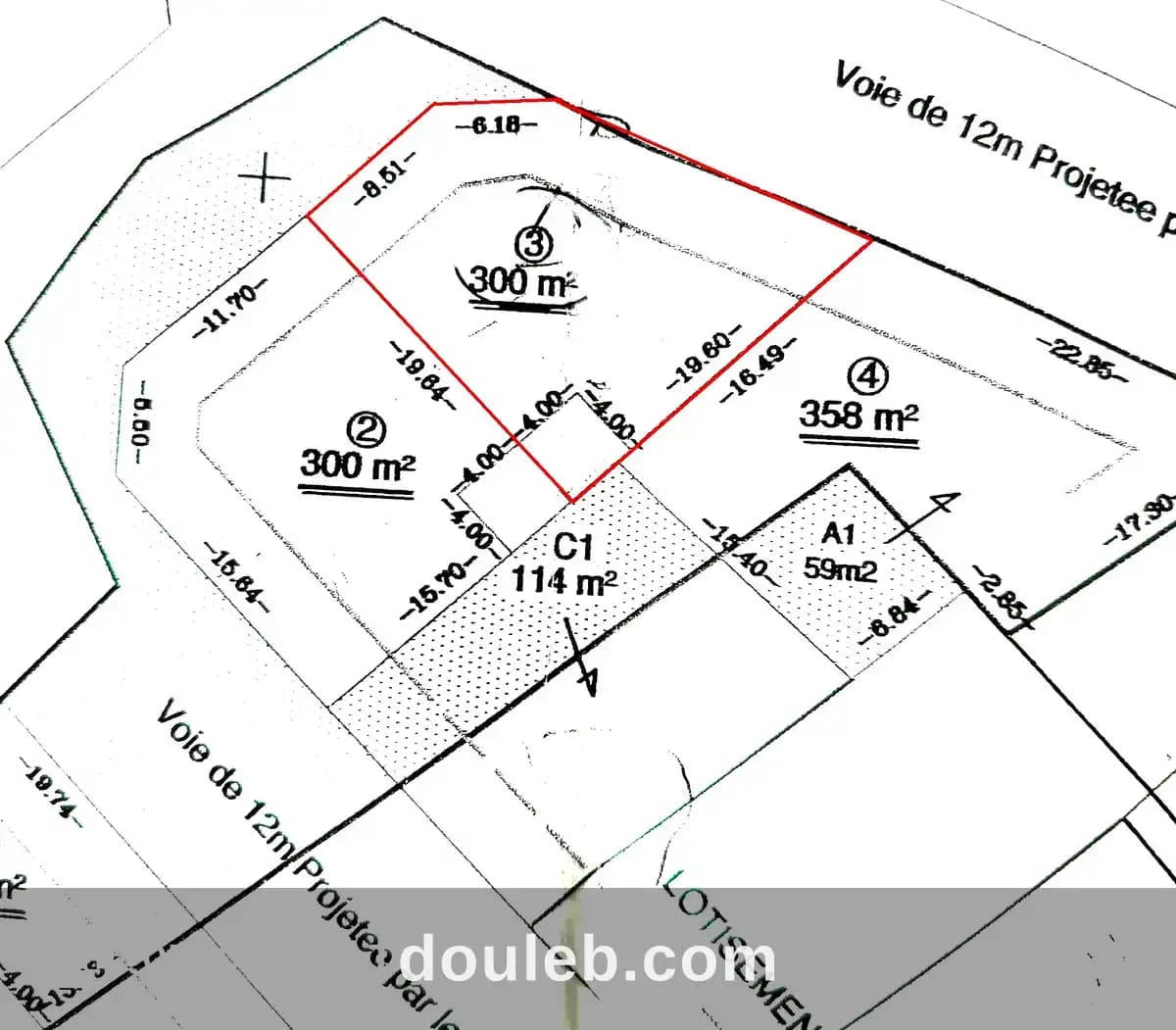 Terrain 303m et permis de bâtir à ksibet sousse - Photo 1