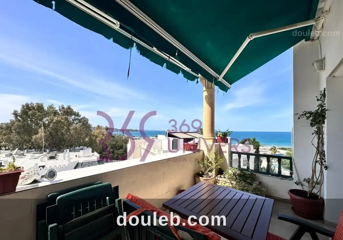 Appartement avec vue sur mer à la marsa ref ra080 - Miniature 4