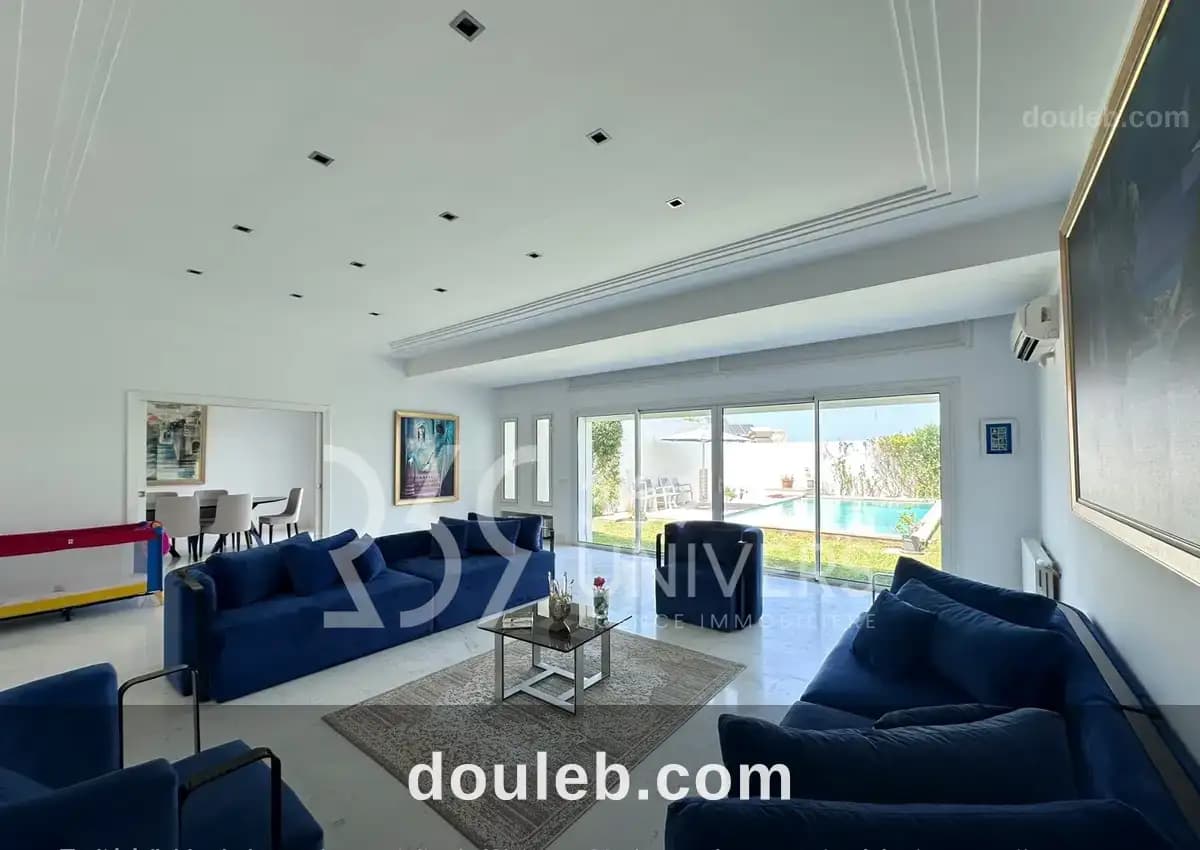 Villa avec vue sur mer à la marsa reh rh034 - Miniature 2