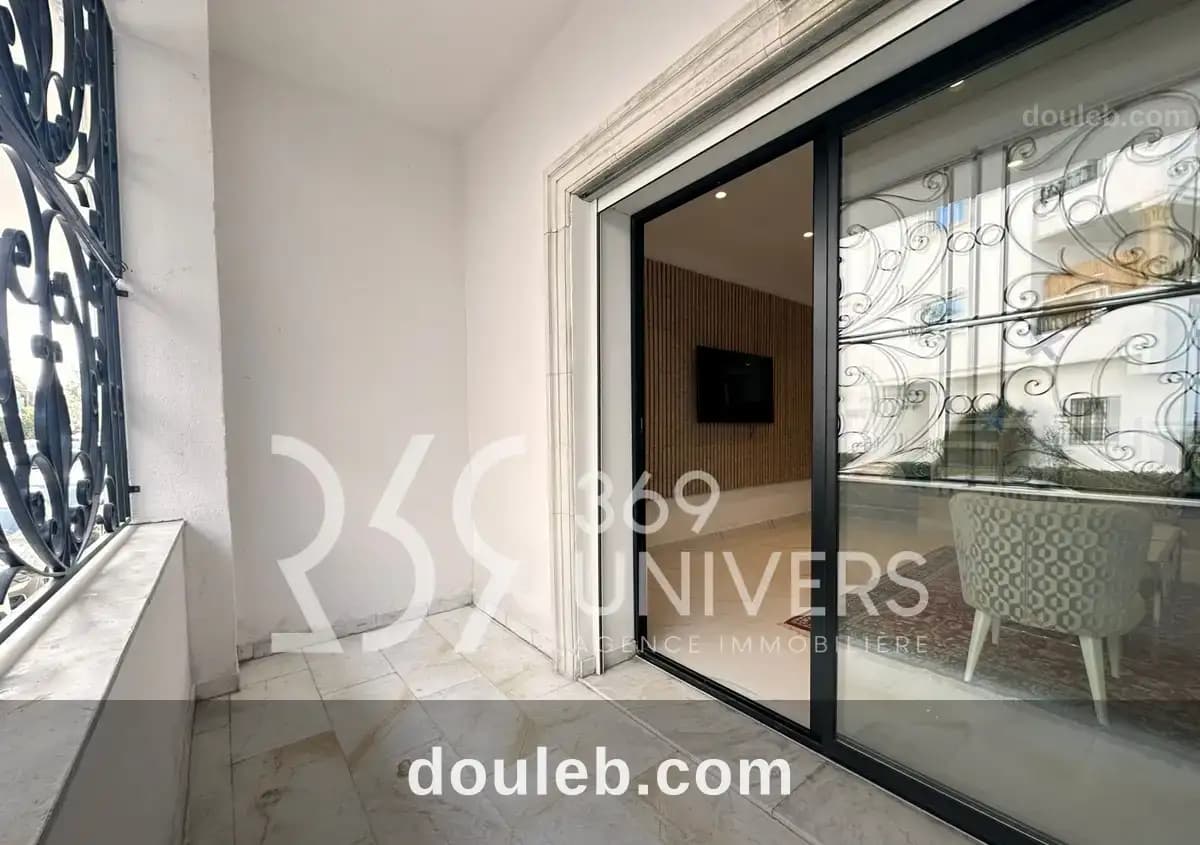 Appartement avec terrasse à la marsa ref ra128 - Miniature 4