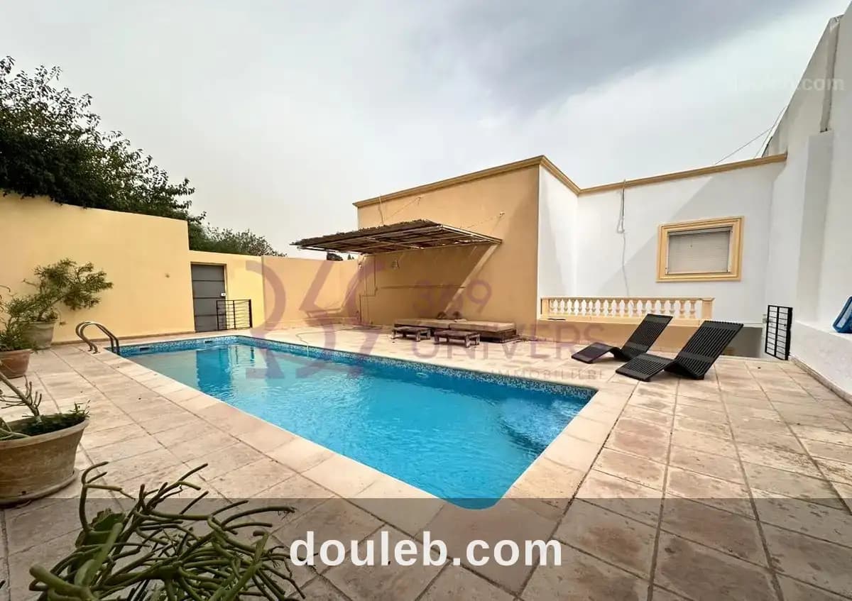 Villa meublée avec piscine à carthage rh064 - Photo 1