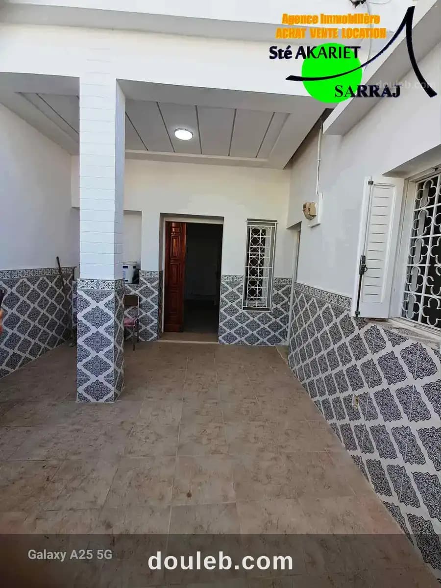 Maison rdc pas loin de municipalité hammem sousse - Photo 1