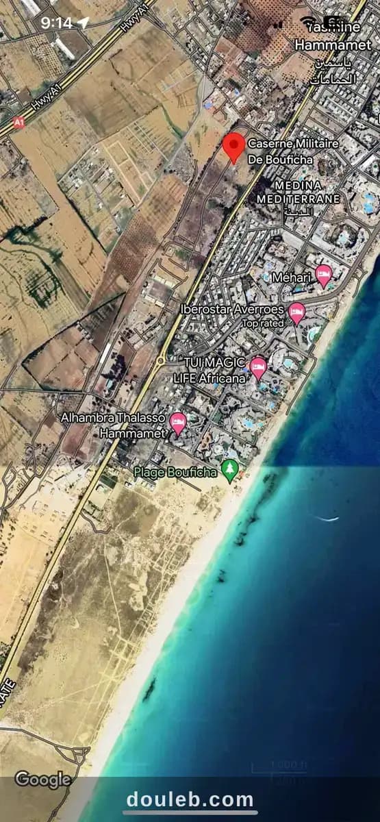 Des terrains différent superficie yasmine hammamet - Miniature 3