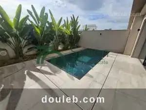 Un triplex s4 avec piscine la soukra ref276a - Miniature 3