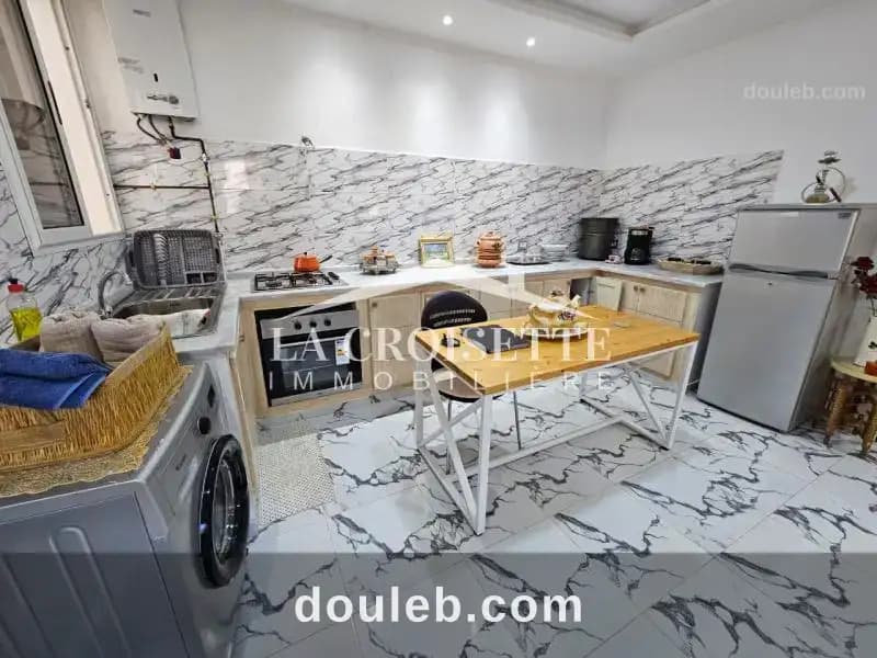 Appartement s1 meublé à la marsa zal2148 - Miniature 2