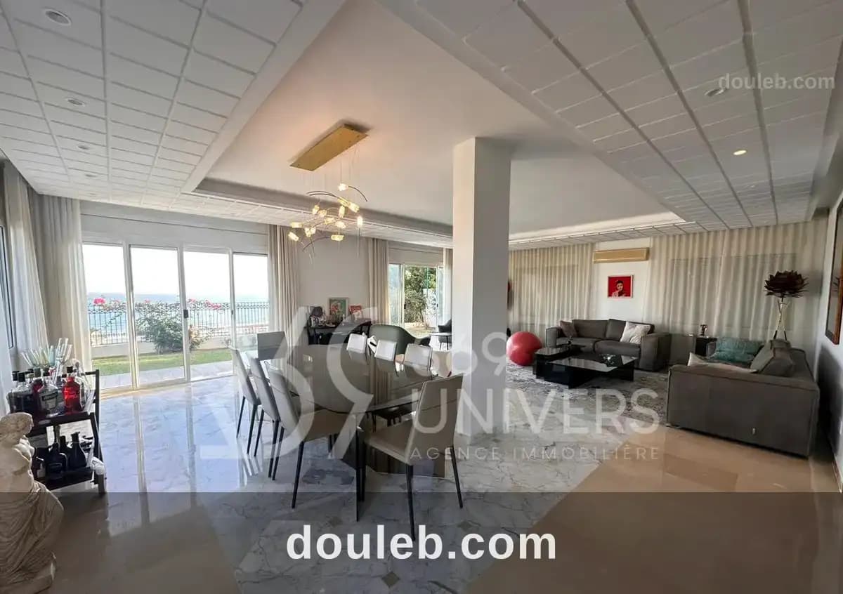 Villa avec vue sur mer à la marsa ref rh134 - Miniature 2